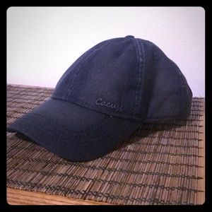 nwot dark blue denim cacuss dad hat